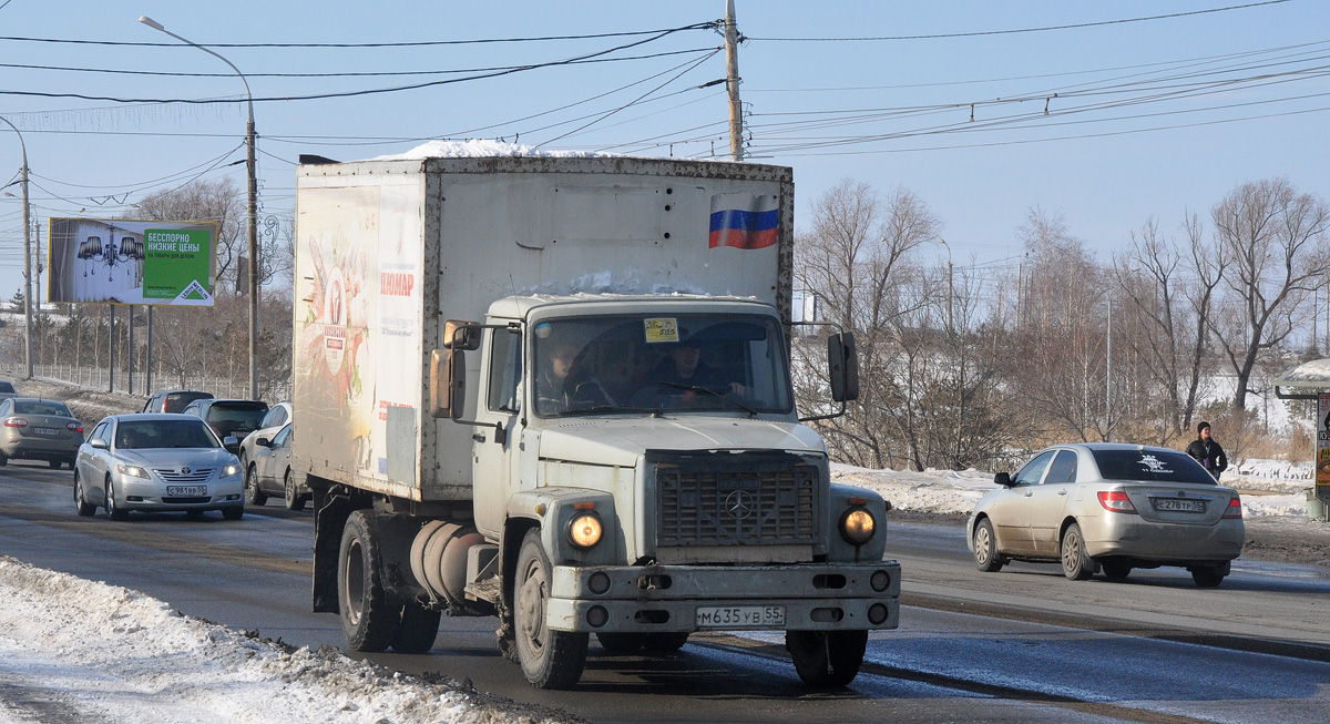 Омская область, № М 635 УВ 55 — ГАЗ-3307