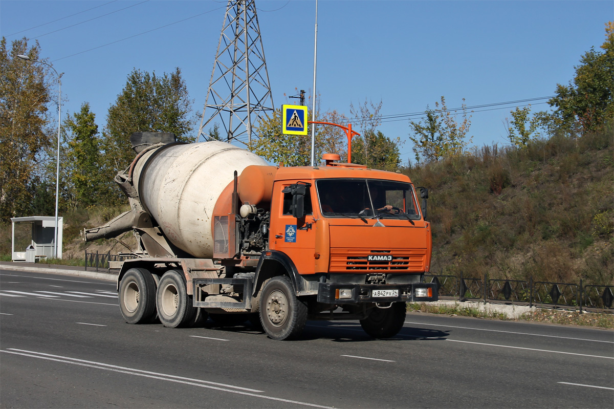 Красноярский край, № А 842 РХ 24 — КамАЗ-53229-15 [53229R]