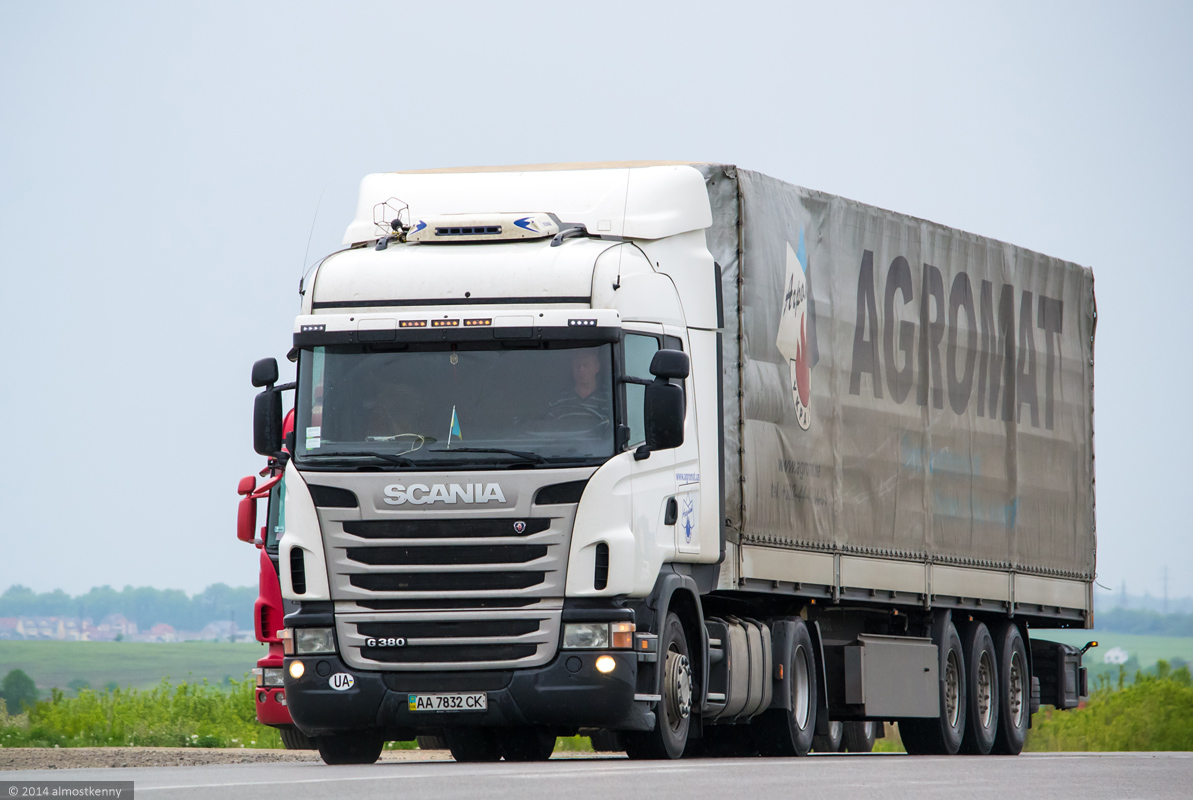 Киев, № АА 7832 СК — Scania ('2009) G380