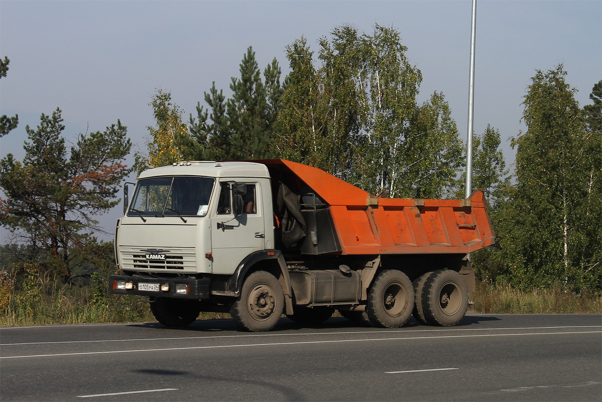 Красноярский край, № О 105 РА 24 — КамАЗ-55111-02 [55111C]