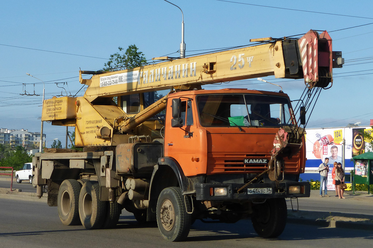 Волгоградская область, № О 414 ВС 34 — КамАЗ-53228-15 [53228R]