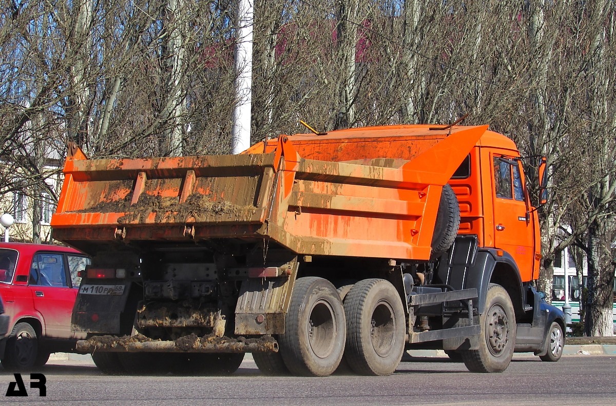 Тамбовская область, № М 110 РР 68 — КамАЗ-55111-15 [55111R]