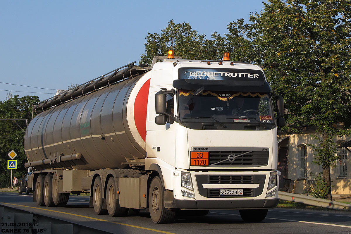 Воронежская область, № О 335 ХМ 36 — Volvo ('2008) FH.480 [X9P]