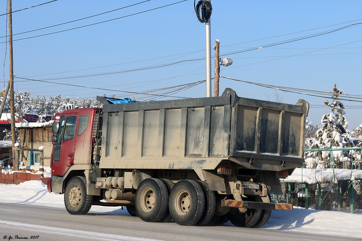 Саха (Якутия), № М 991 КУ 14 — Daewoo Novus
