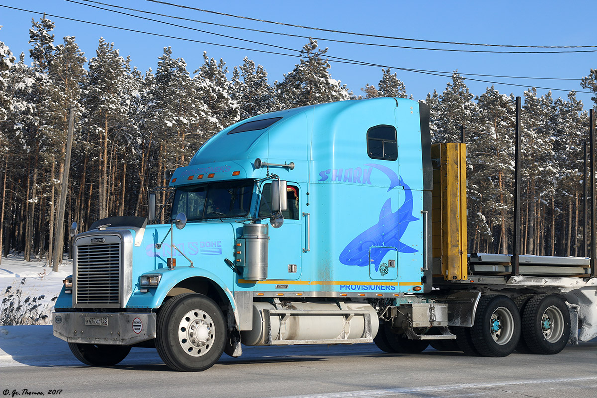 Приморский край, № К 477 АК 125 — Freightliner FLD 120 Classic