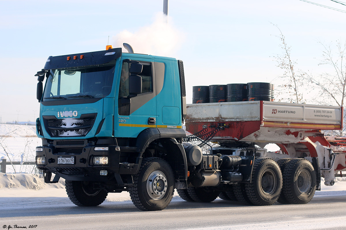 Калужская область, № О 167 ВО 40 — IVECO-AMT Trakker ('2013)