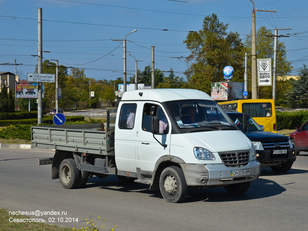 Севастополь, № СН 2234 АМ — ГАЗ-331043 "Валдай"