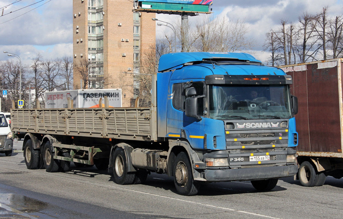 Московская область, № М 155 АВ 50 — Scania ('1996) P340