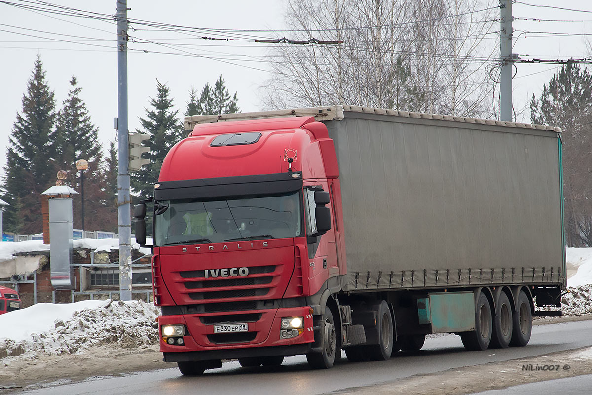 Удмуртия, № Е 230 ЕР 18 — IVECO Stralis ('2007) 450