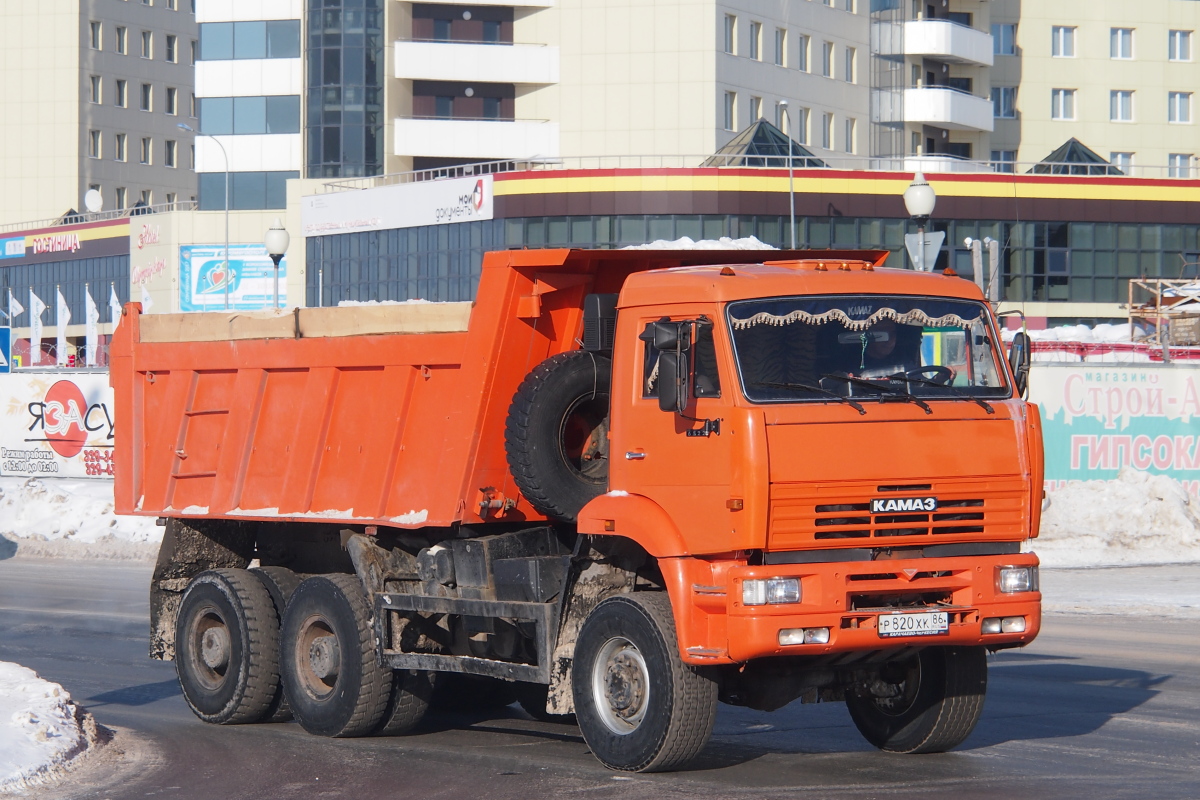 Ханты-Мансийский автоном.округ, № Р 820 ХК 86 — КамАЗ-6522 [652200]