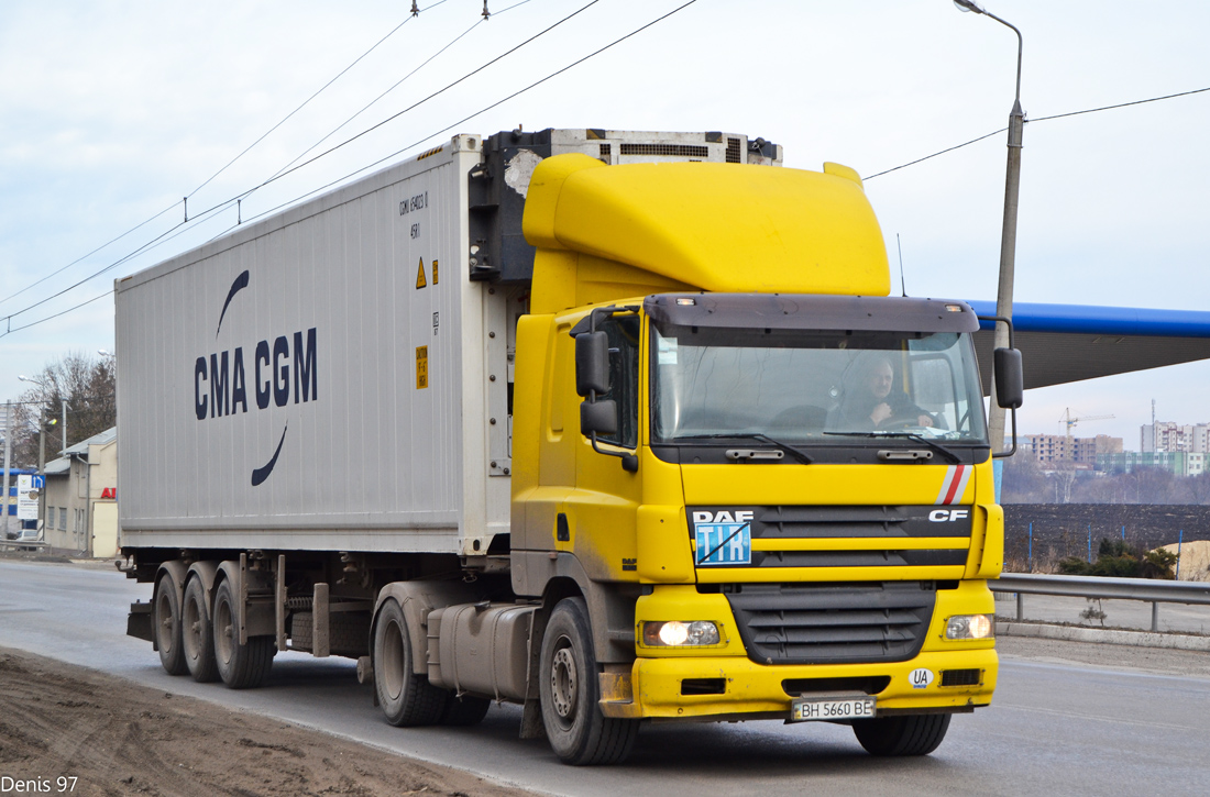 Одесская область, № ВН 5660 ВЕ — DAF CF85 FT