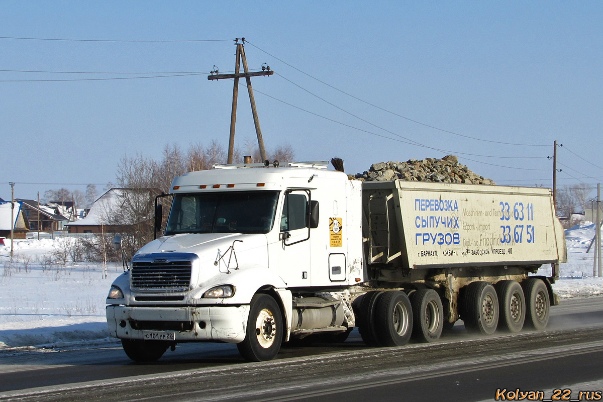 Алтайский край, № С 101 УР 22 — Freightliner Columbia