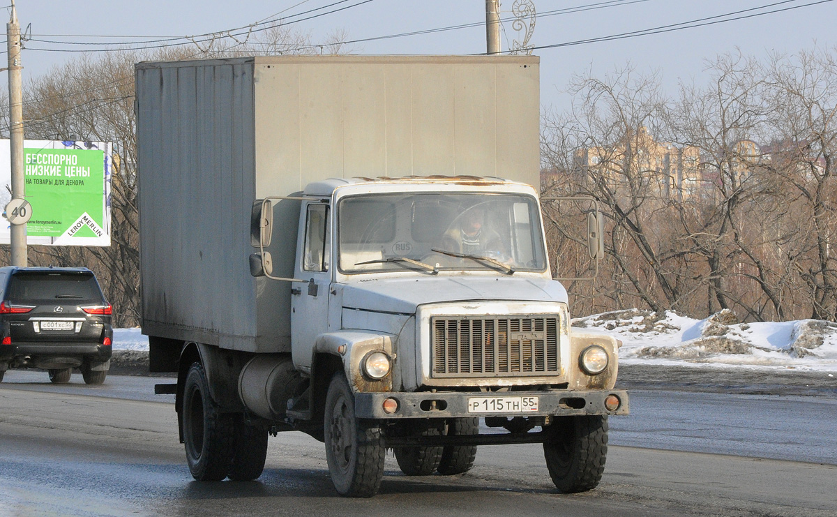 Омская область, № Р 115 ТН 55 — ГАЗ-3307