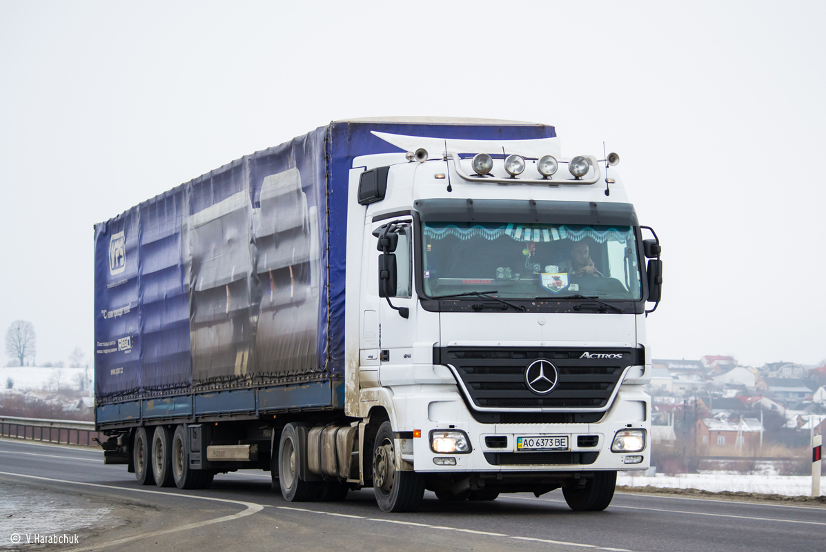 Закарпатская область, № АО 6373 ВЕ — Mercedes-Benz Actros ('2003) 1841