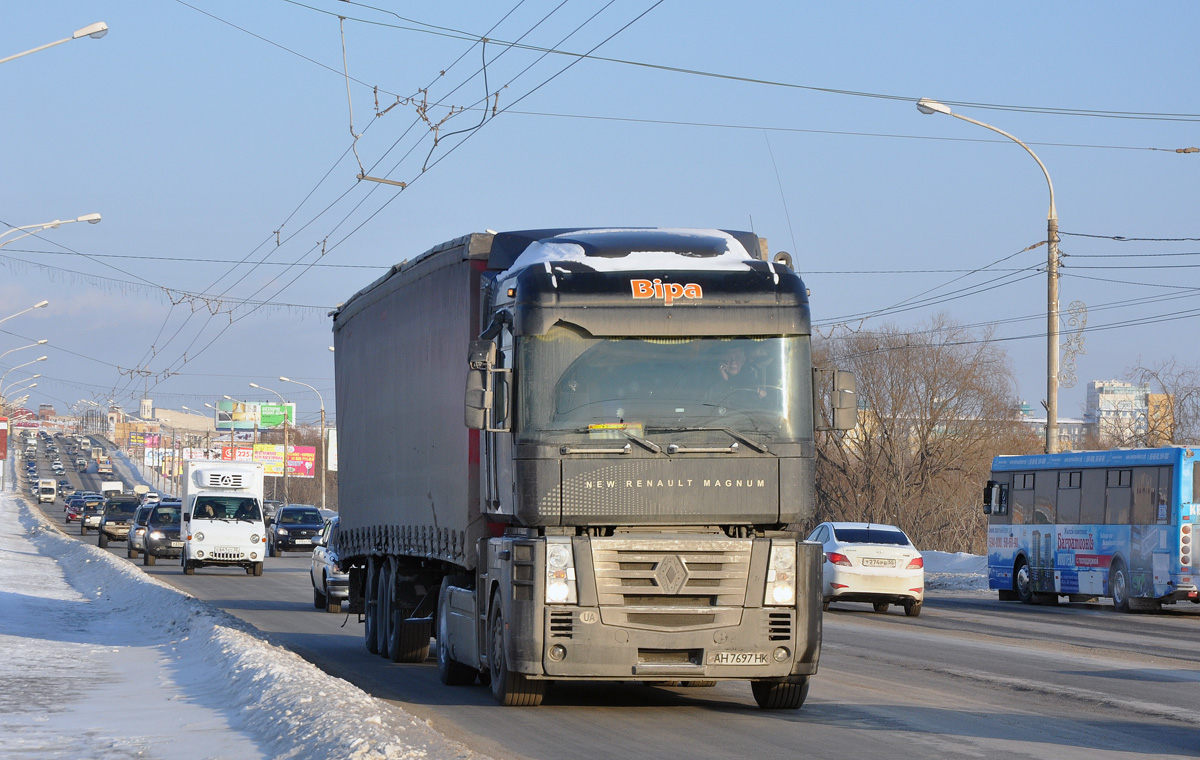 Донецкая область, № АН 7697 НК — Renault Magnum E-Tech ('2001)