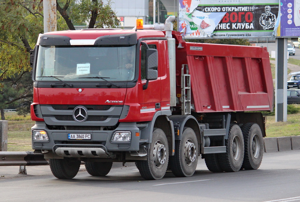 Одесская область, № АА 3860 РС — Mercedes-Benz Actros ('2009) 4141