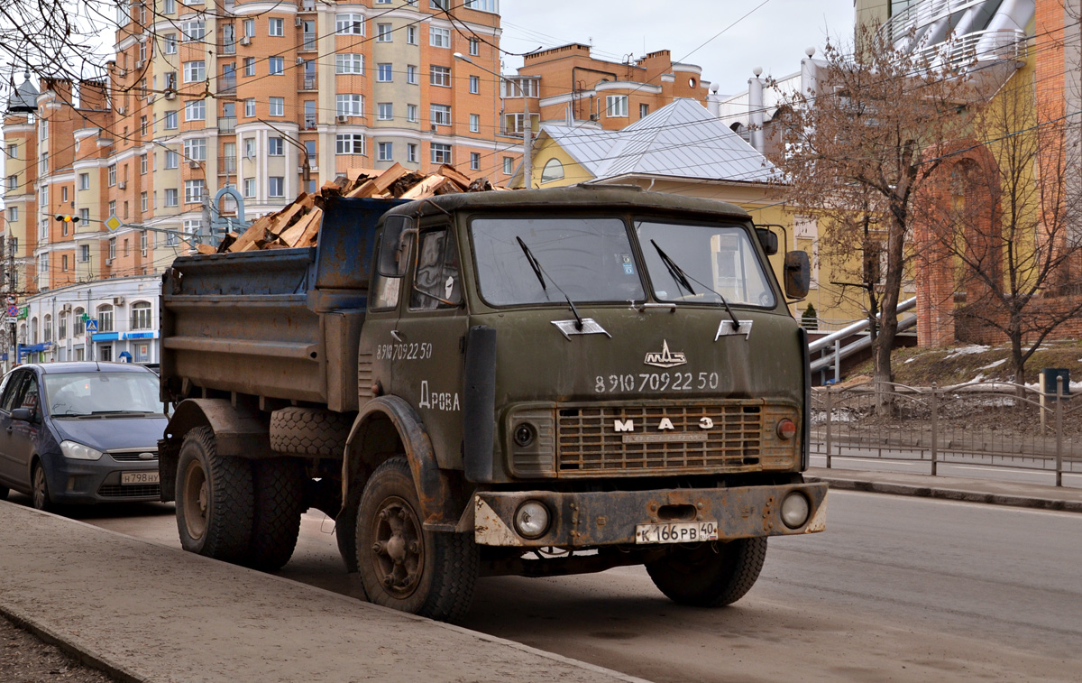 Калужская область, № К 166 РВ 40 — МАЗ-5549