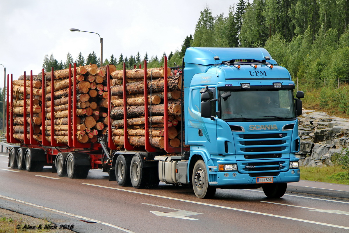 Финляндия, № IJJ-304 — Scania ('2009) R620