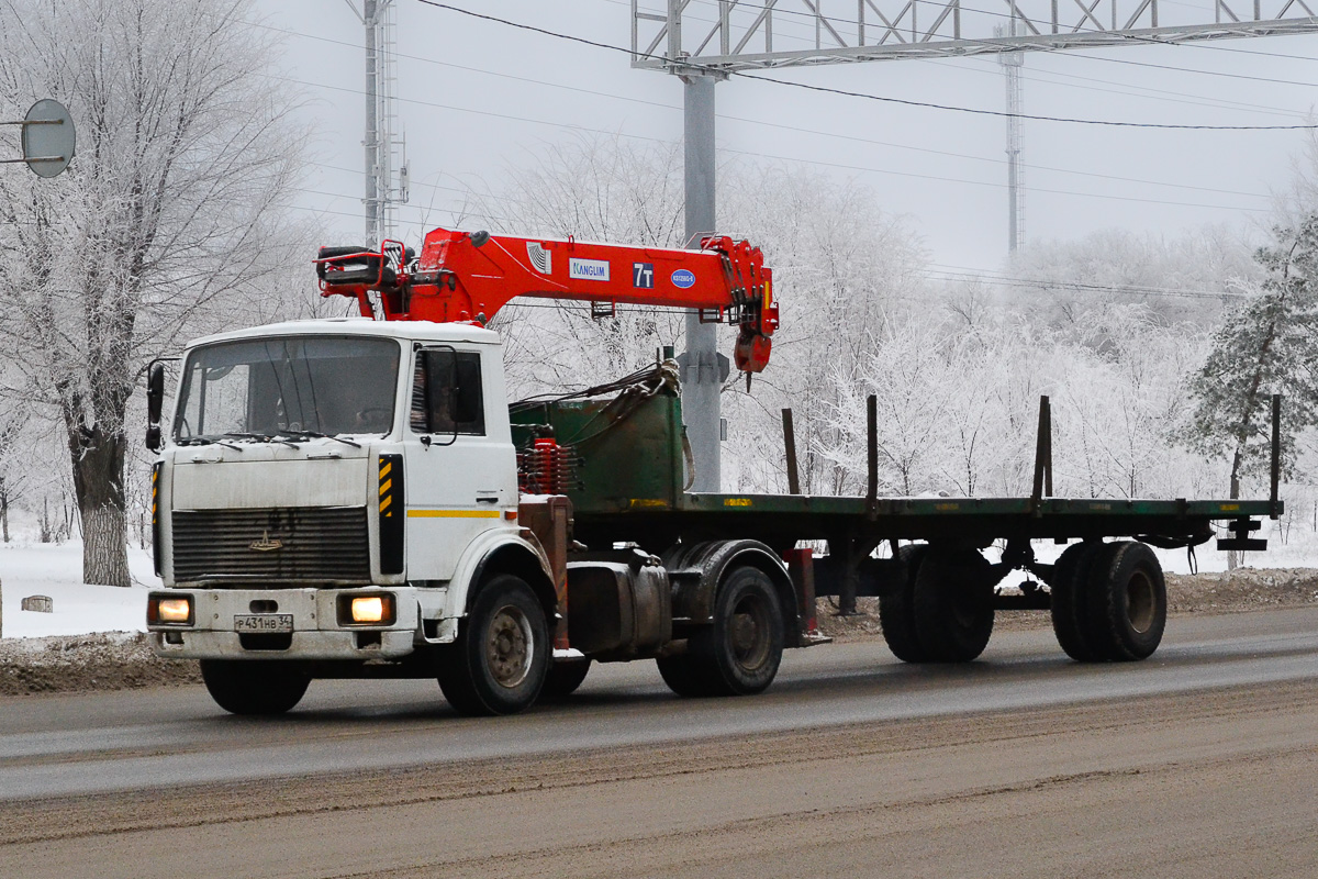 Волгоградская область, № Р 431 НВ 34 — МАЗ (общая модель)