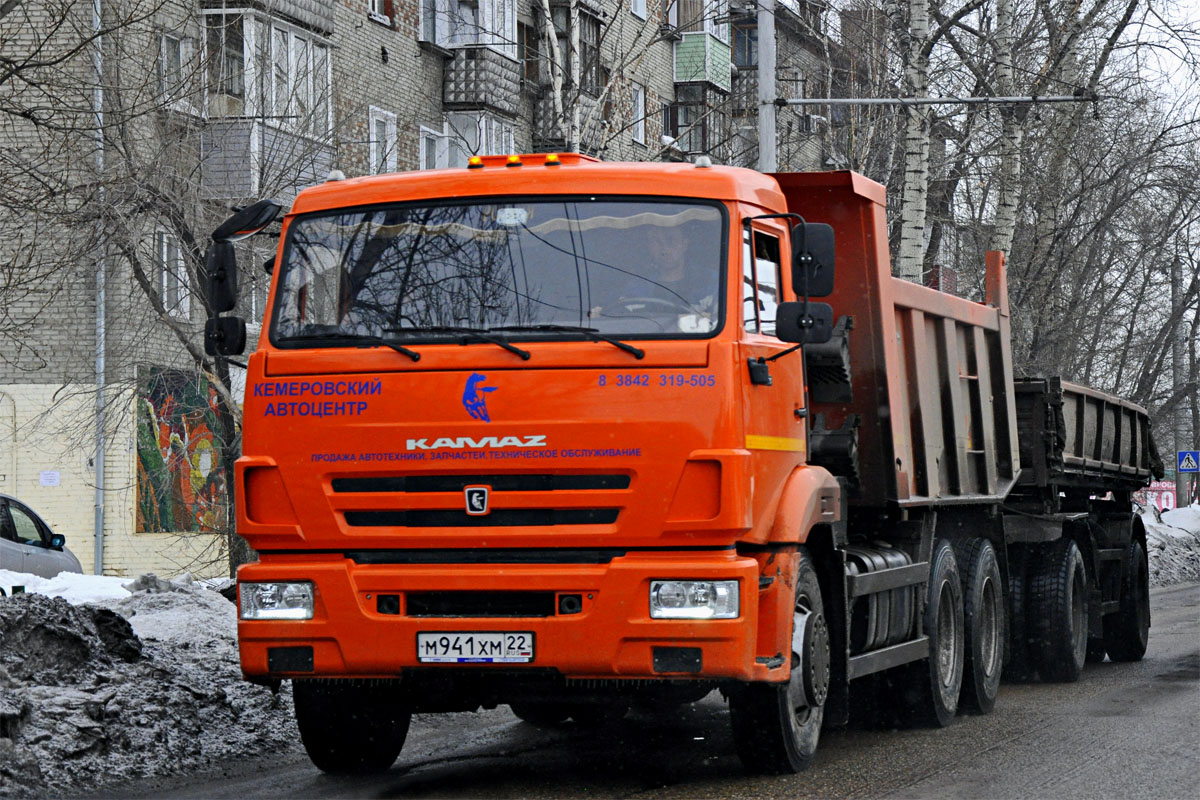 Алтайский край, № М 941 ХМ 22 — КамАЗ-65115-L4