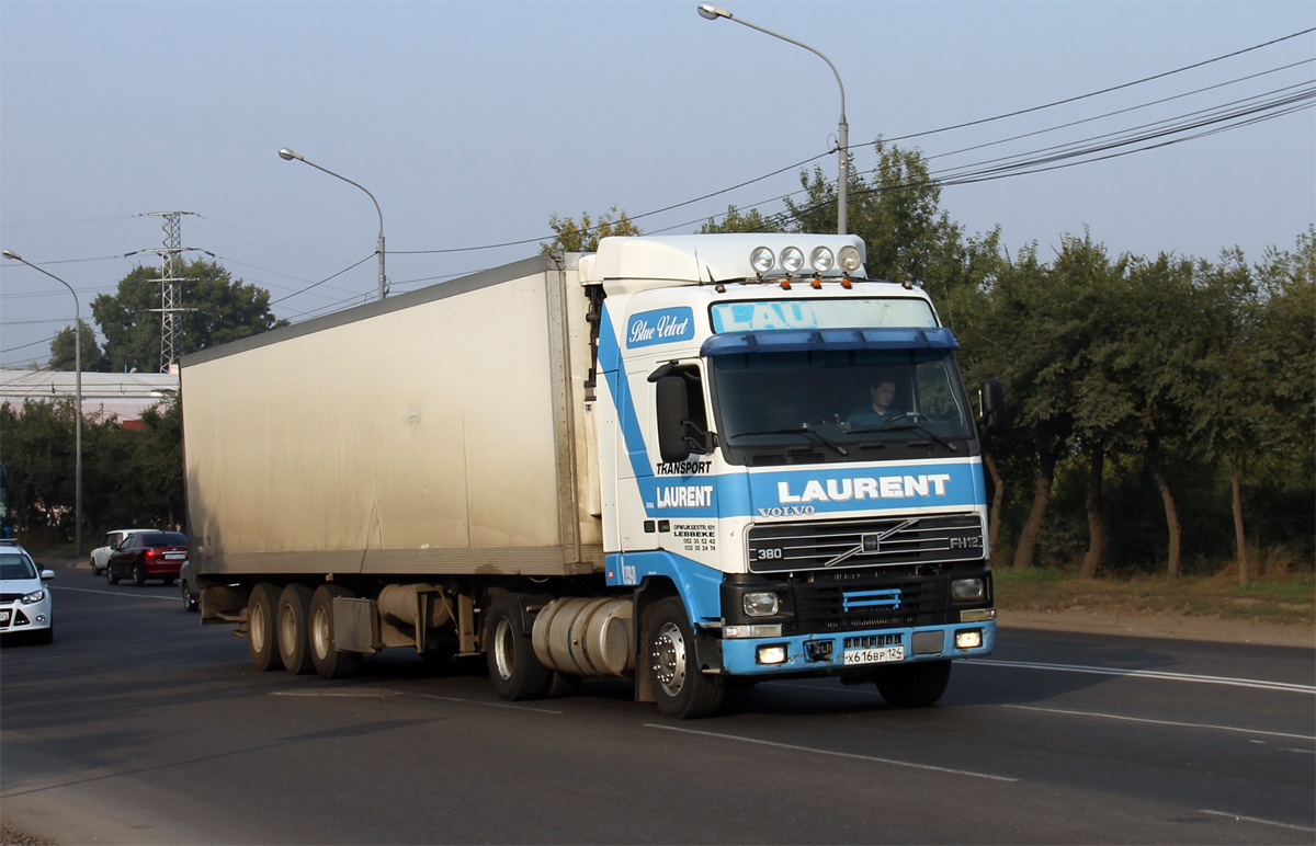 Красноярский край, № Х 616 ВР 124 — Volvo ('1993) FH12.380