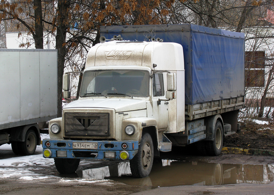 Нижегородская область, № А 934 ЕМ 152 — ГАЗ-3309