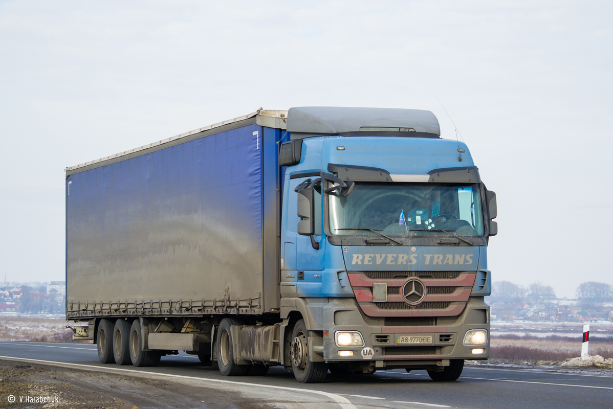 Закарпатская область, № АО 9770 ВЕ — Mercedes-Benz Actros ('2009) 1844