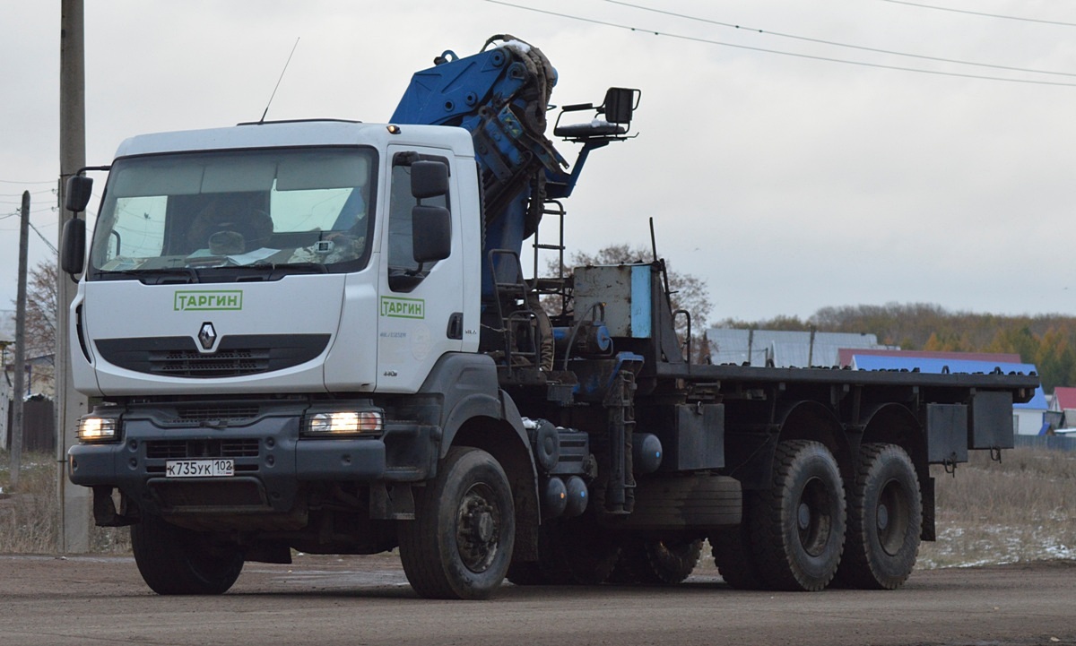 Башкортостан, № К 735 УК 102 — Renault Kerax