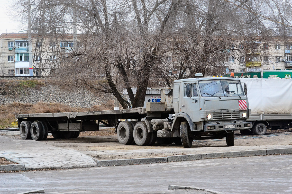 Волгоградская область, № Х 022 ТО 34 — КамАЗ-5410