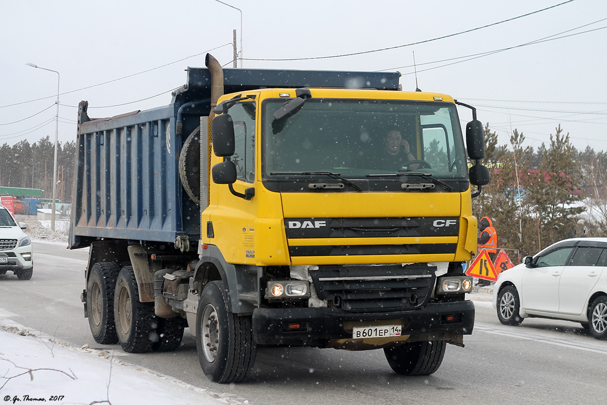 Саха (Якутия), № В 601 ЕР 14 — DAF CF85 FAT