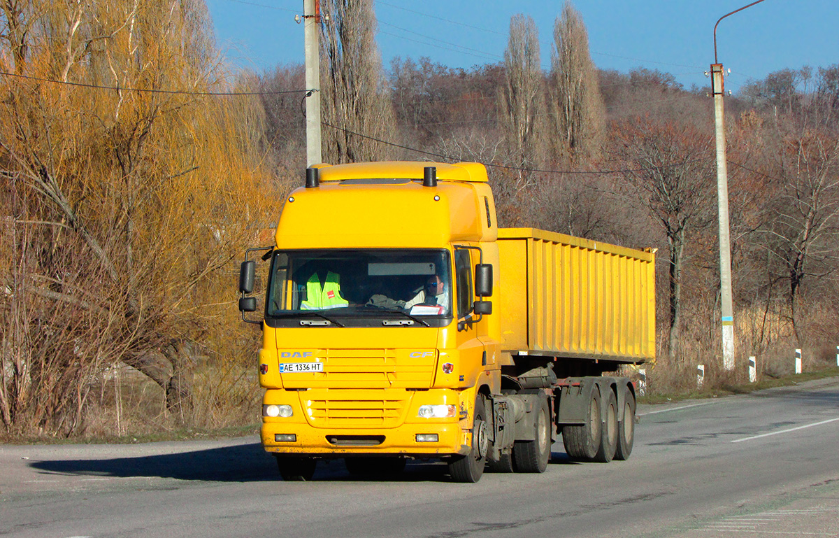 Днепропетровская область, № АЕ 1336 НТ — DAF CF85 FT