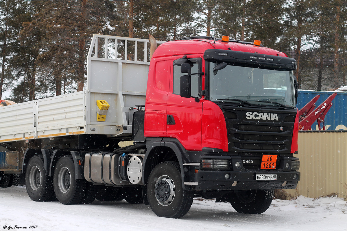 Саха (Якутия), № Н 680 МУ 750 — Scania ('2013) G440