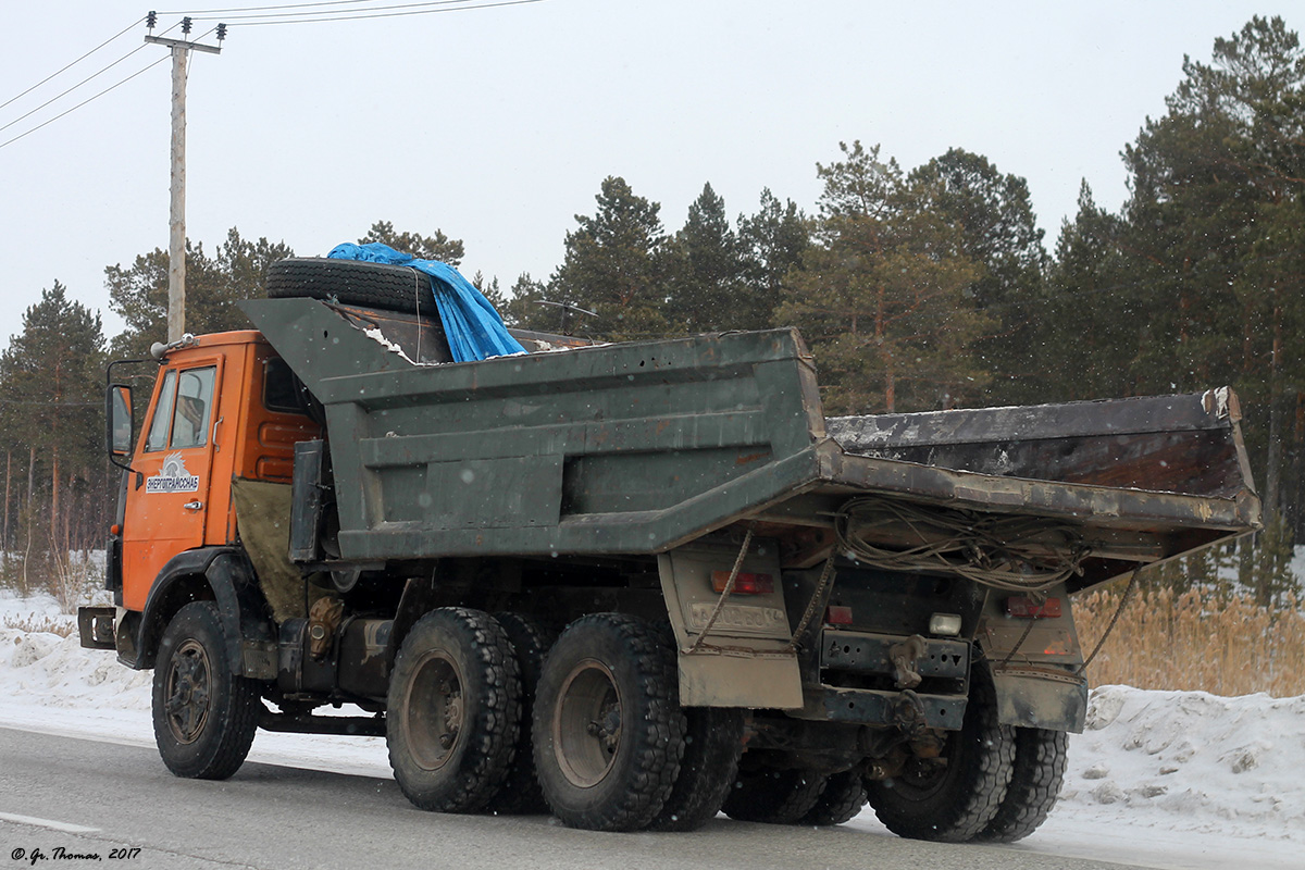 Саха (Якутия), № А 802 ВО 14 — КамАЗ-5511