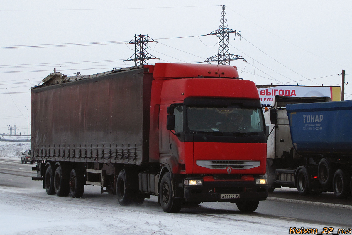 Алтай, № О 111 СС 04 — Renault Premium ('2006)