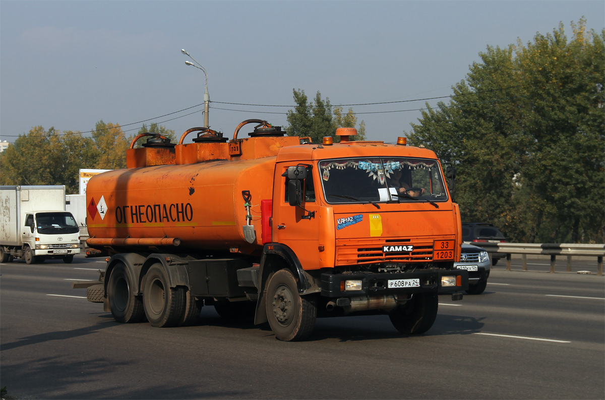 Красноярский край, № Р 608 РА 24 — КамАЗ-53229-02 [53229C]