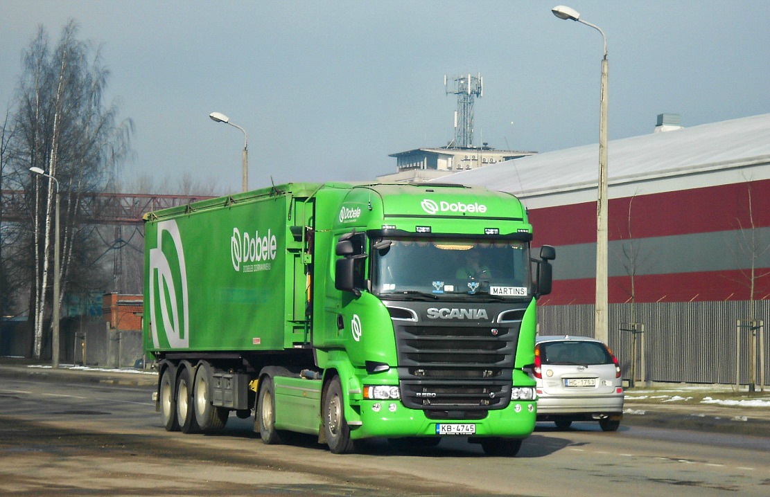 Латвия, № KB-4745 — Scania ('2013) R520