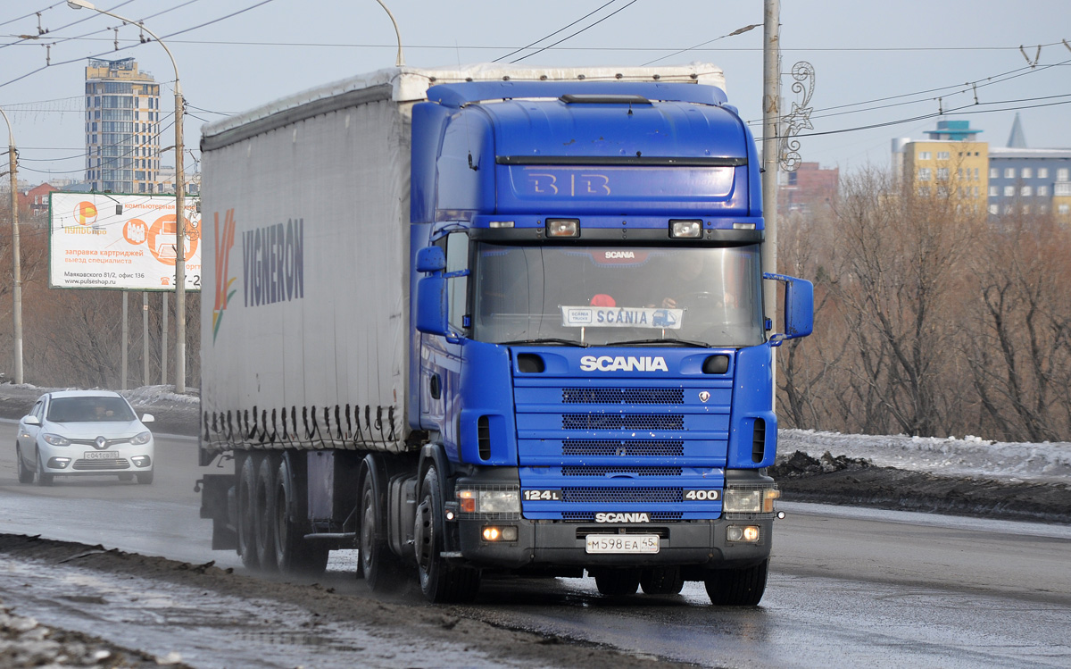 Курганская область, № М 598 ЕА 45 — Scania ('1996) R124L