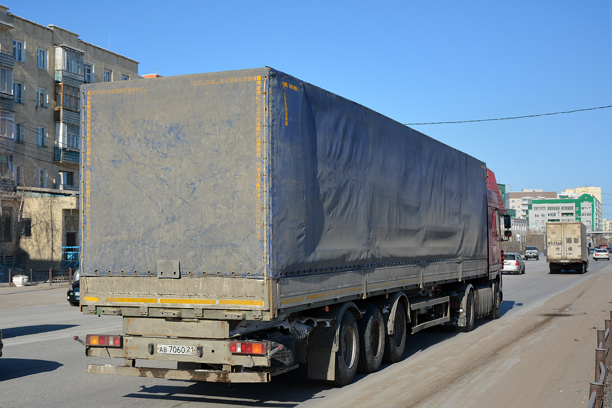 Чувашия, № В 583 КС 21 — DAF XF95 FT