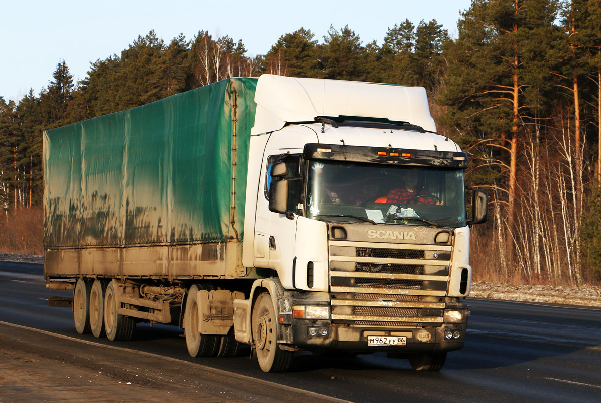 Ханты-Мансийский автоном.округ, № М 962 УУ 86 — Scania ('1996, общая модель)