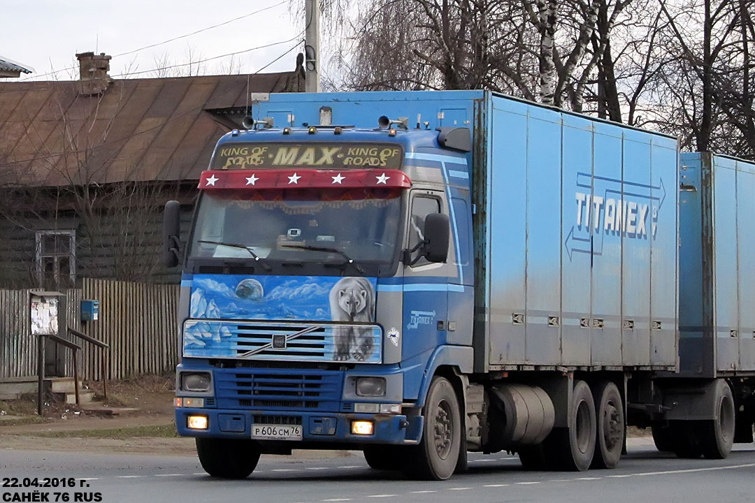 Ярославская область, № Р 606 СМ 76 — Volvo ('1993) FH12.420