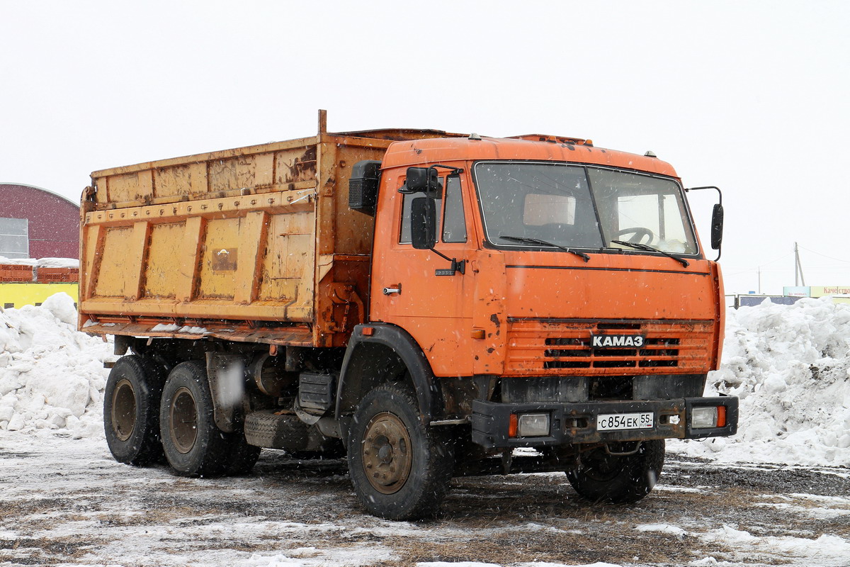 Омская область, № С 854 ЕК 55 — КамАЗ-53229-15 [53229R]