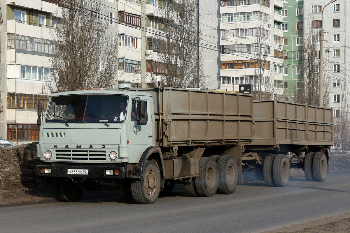 Омская область, № О 333 СС 55 — КамАЗ-5320