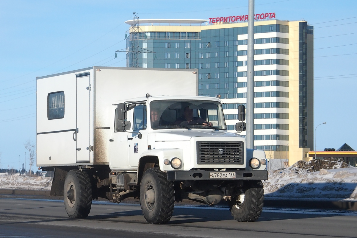 Ханты-Мансийский автоном.округ, № А 782 ЕА 186 — ГАЗ-33081 «Садко»