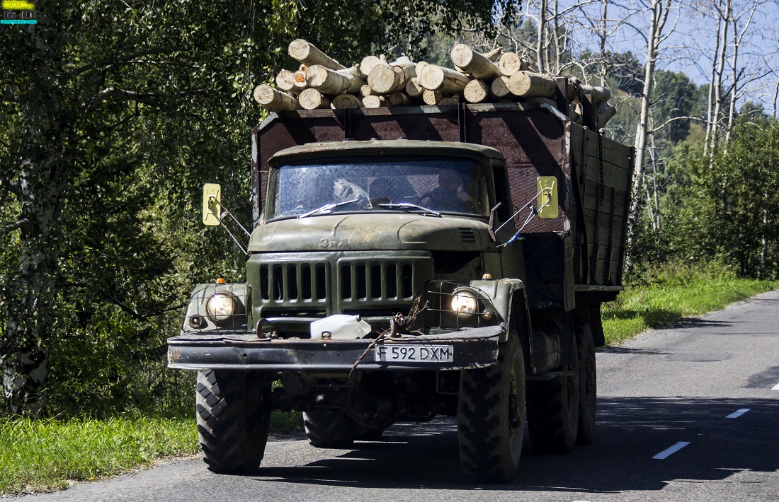 Восточно-Казахстанская область, № F 592 DXM — ЗИЛ-131