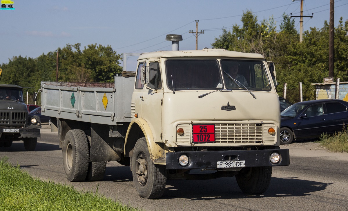 Восточно-Казахстанская область, № F 981 DE — МАЗ-500 (общая модель)