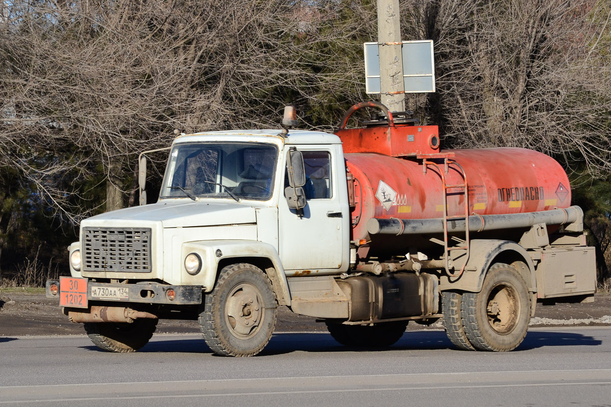 Волгоградская область, № А 730 АА 134 — ГАЗ-3309