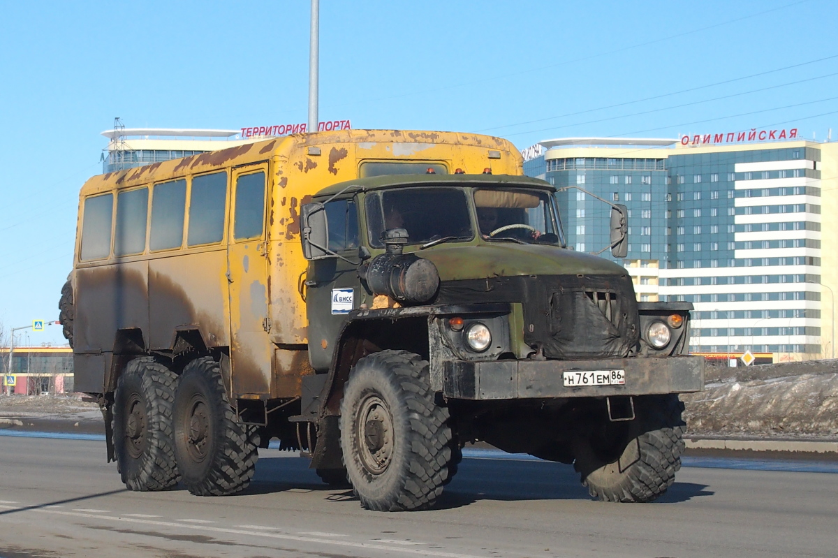 Ханты-Мансийский автоном.округ, № Н 761 ЕМ 86 — Урал-4320 (общая модель)