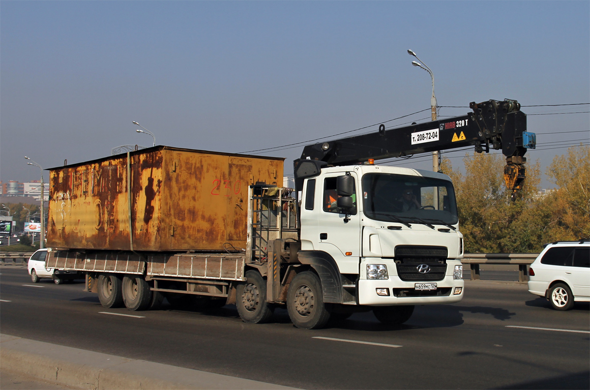 Красноярский край, № Н 659 МС 124 — Hyundai Power Truck (общая модель)