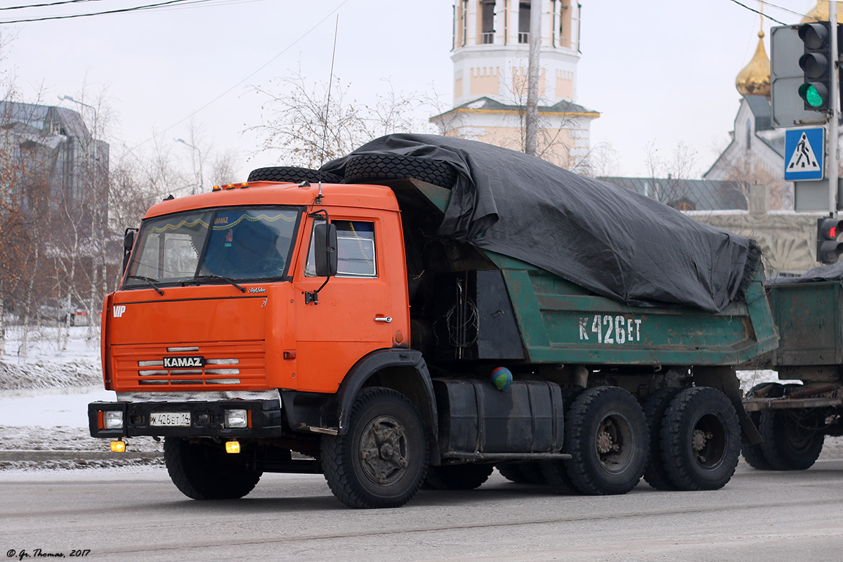 Саха (Якутия), № К 426 ЕТ 14 — КамАЗ-55111 [551110]