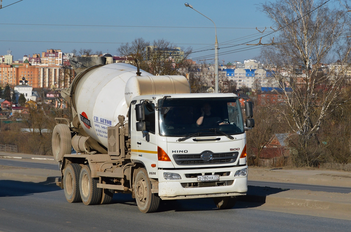 Москва, № О 780 НА 77 — Hino 500